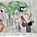 Nazi freie Zone gesehen von Hannelore